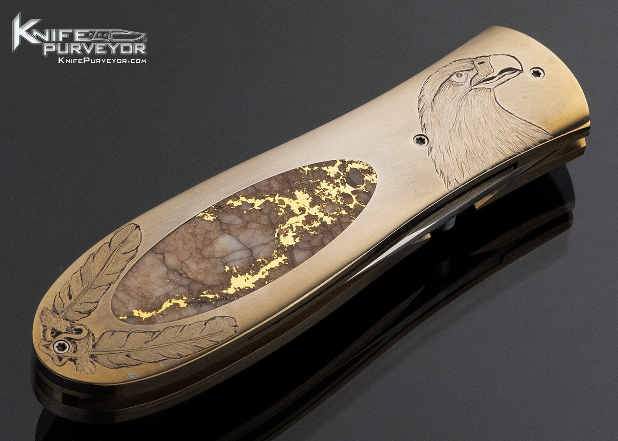 Jim-Sornberger-Custom-Knife-Sole-Authorship-Engraved-Gold-Quartz-Interframe-Linerlock-18016