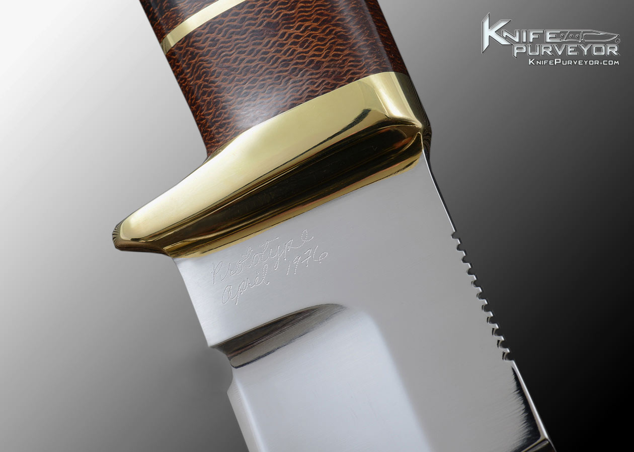 John Nelson Cooper Custom Knife Circa 1976 Presentation Boxed Set of 5 Prototype Knives Made by Jody Samson and John Nelson Cooper Featured in John Nelson Cooper Book on page 87 17884