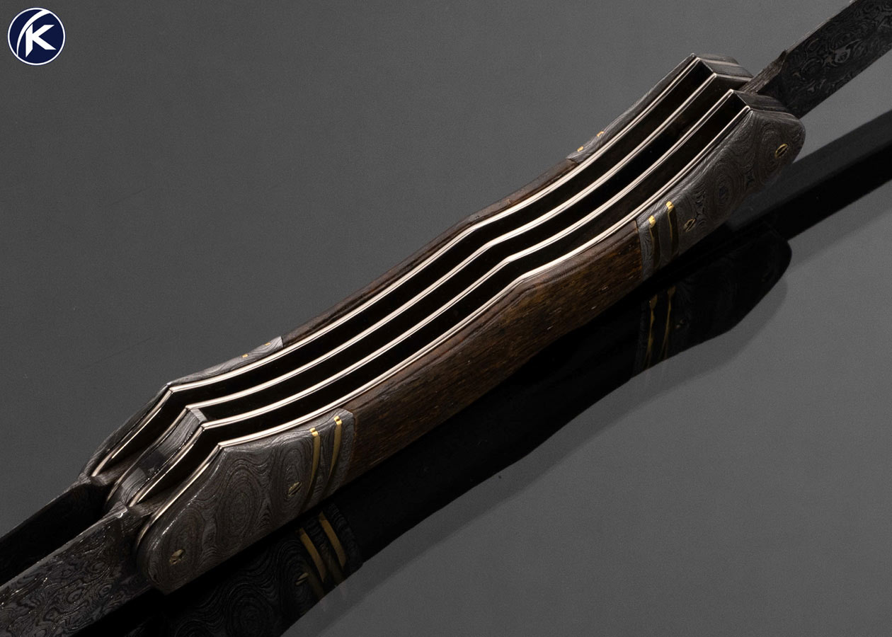 Salvatore-Puddu-Custom-Knife-Damascus-and-Mammoth-3-Blade-Lockback-17959