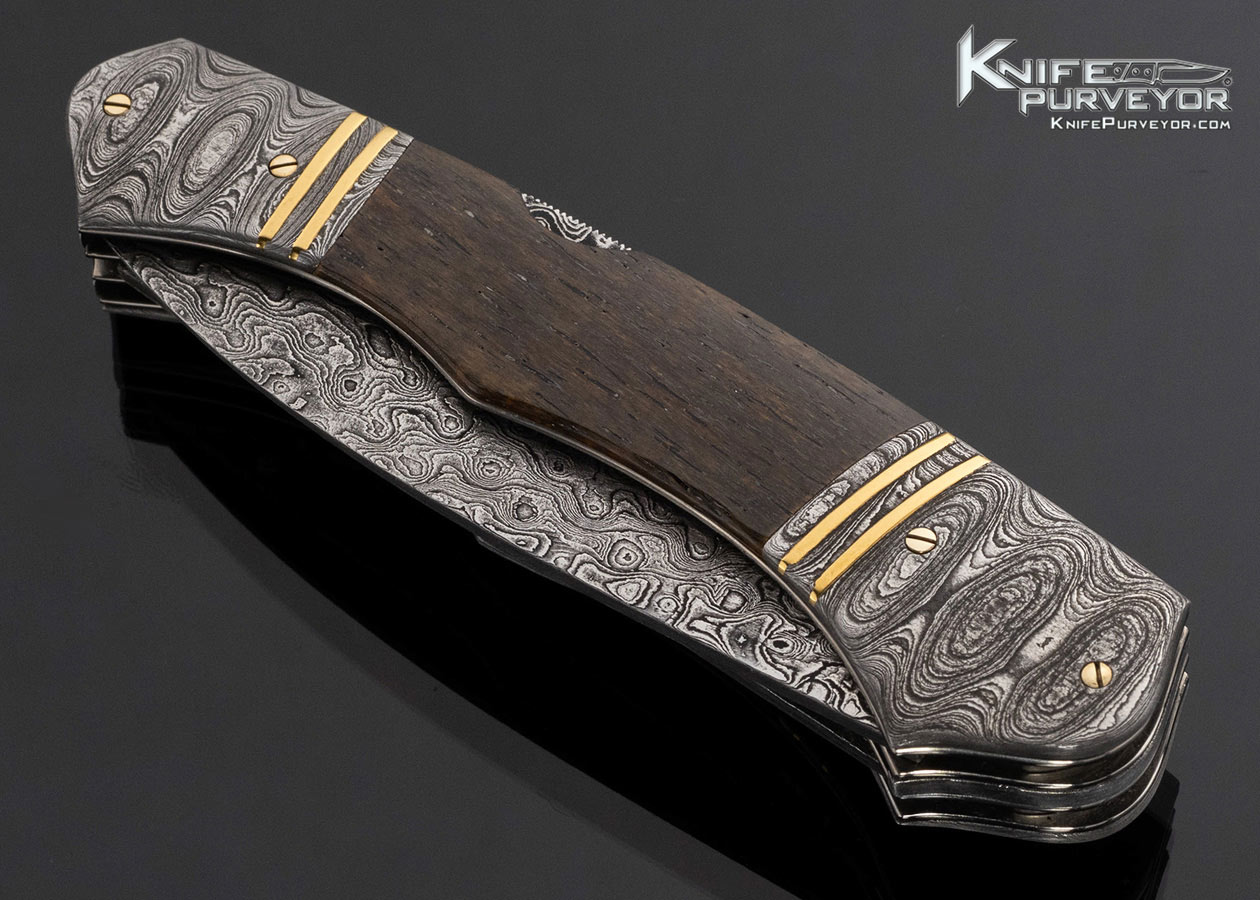Salvatore-Puddu-Custom-Knife-Damascus-and-Mammoth-3-Blade-Lockback-17959