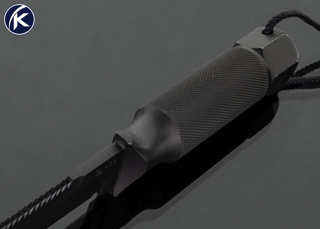 Chris Reeve Knives Custom Knife Aviator #479 with Integral Kalgard Coated A2 Tool Steel with Sheath - Image 3