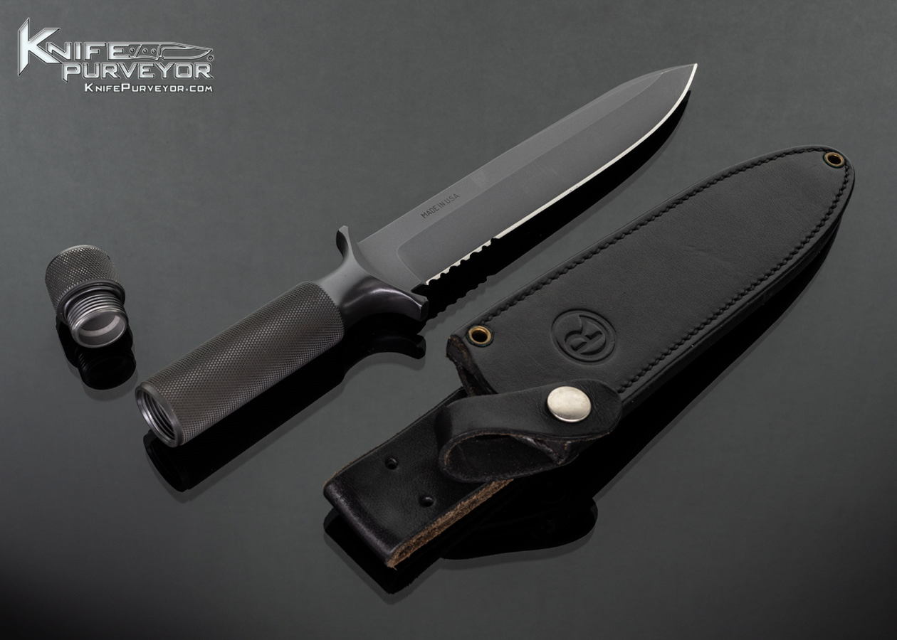 Chris Reeve Knives Custom Knife Project I Integral Kalgard Coated A2 with Sheath - Image 2