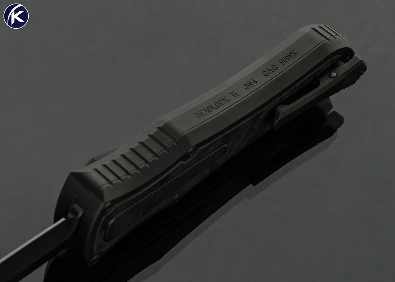 Hawk-Knives-Custom-Knife-Deadlock-Model-C-Titanium-DLC-Carbon-Fiber-JW4-Magnacut-Limited-Edition-John-Wick-Box-Set-#184-of-500-