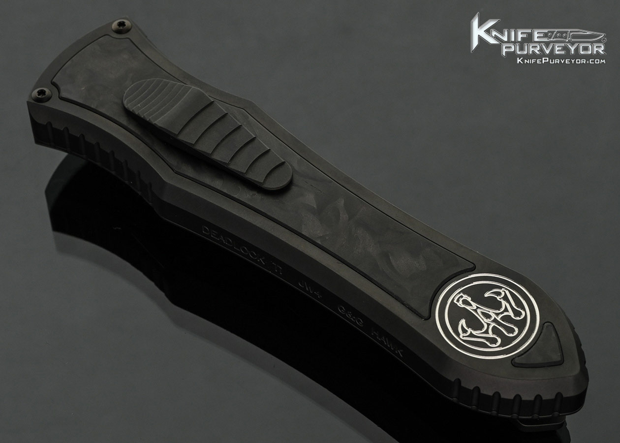 Hawk-Knives-Custom-Knife-Deadlock-Model-C-Titanium-DLC-Carbon-Fiber-JW4-Magnacut-Limited-Edition-John-Wick-Box-Set-#184-of-500-