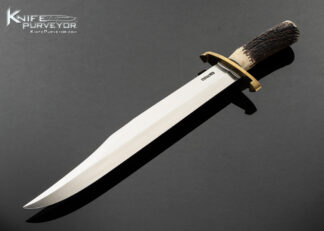 Randall Knives Custom Knife Model 12-13 Randall Thorp Stag with Scalloped Guard and Pommel 18112