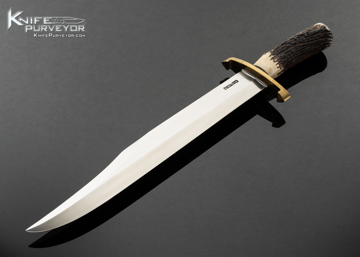 Randall Knives Custom Knife Model 12-13 Randall Thorp Stag with Scalloped Guard and Pommel 18112
