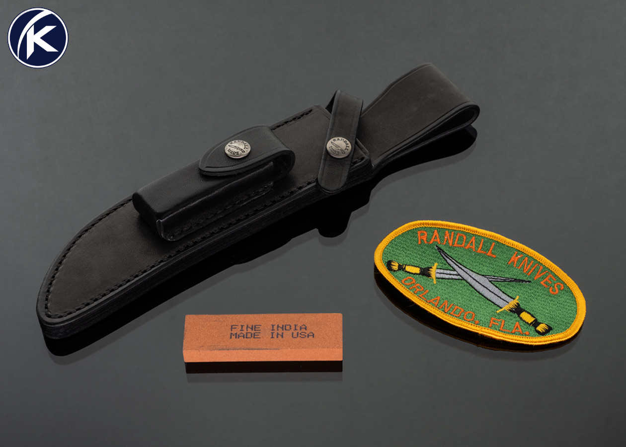 Randall Knives Custom Knife Stag Model 4-7 Big Game Skinner Fighter with Sheath 18128