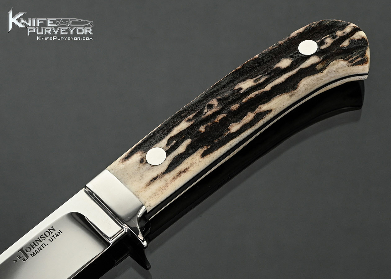 S.R.-Johnson-Custom-Knife-Stag-Clip-Point-Hunter-S.R.-Johnson-Custom-Knife-Stag-Clip-Point-Hunter-