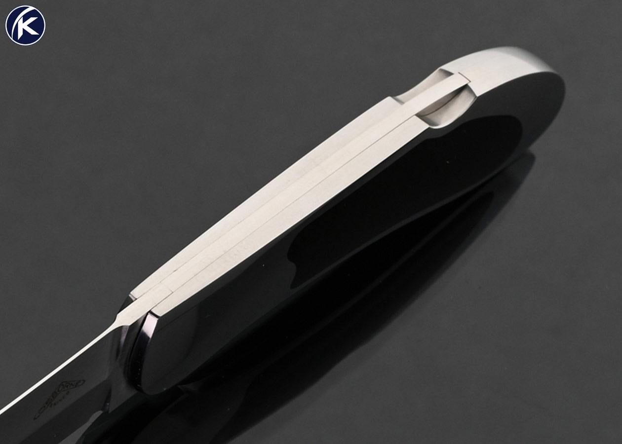 Warren Osborne Custom Knife Edwards Black Jade Interframe Lockback - Image 4