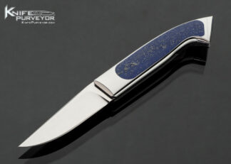Charlie Bennica Custom Knife Lapis Lazuli Interframe Bennica Lock Gentlemen’s Folder 18063