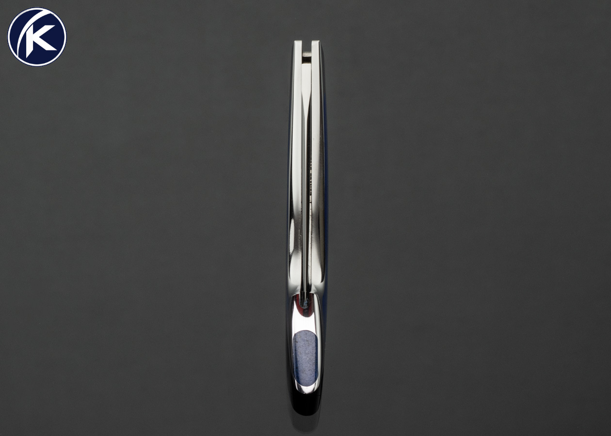 Charlie Bennica Custom Knife Lapis Lazuli Interframe Bennica Lock Gentlemen’s Folder 18063