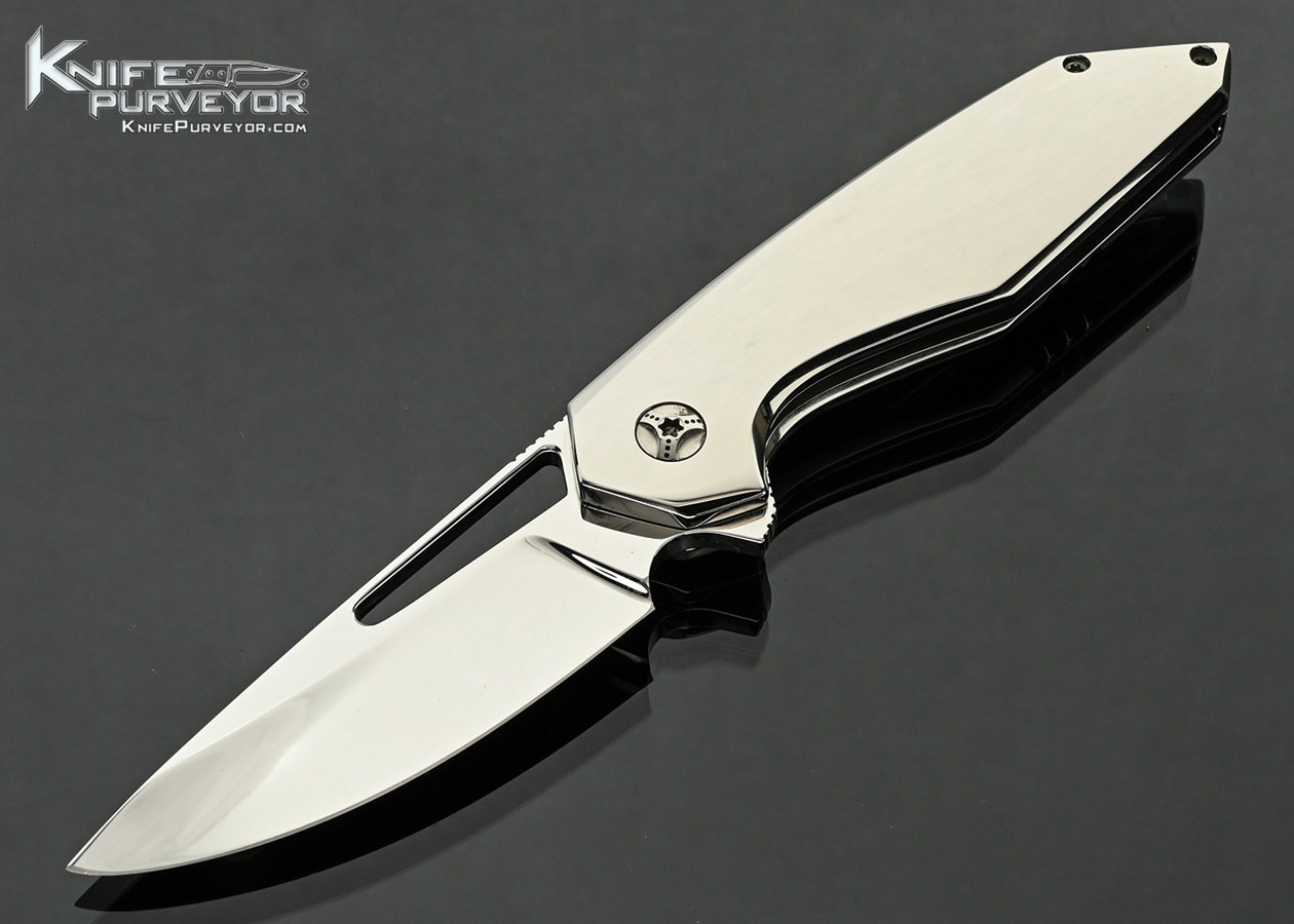 Larevo-Knives-Jason-Overall-Custom-Knife-Gryphon-Framelock-Full-Mirror-Polish-Flipper-