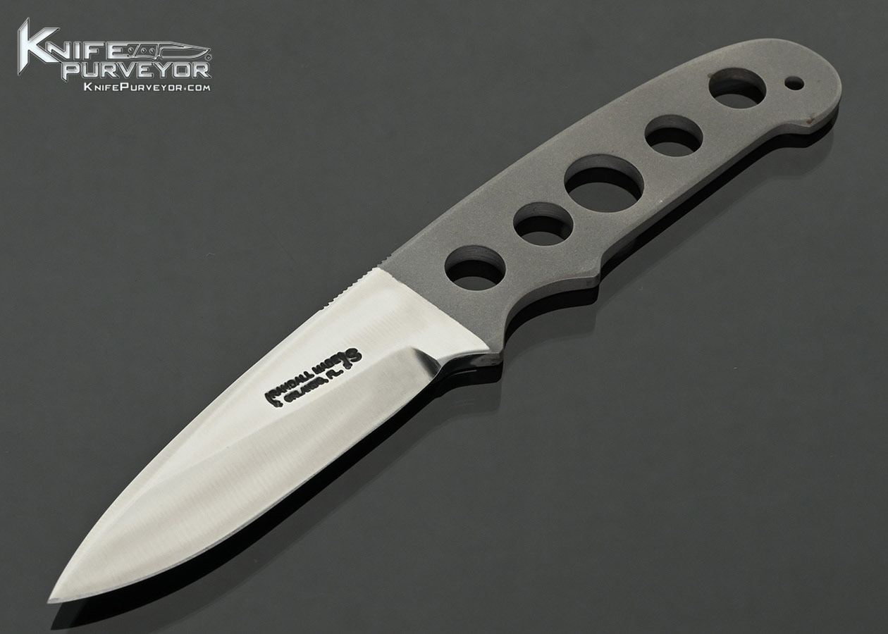 Randall Knives Custom Knife All Steel Skeletonized Triathlete Fixed Blade