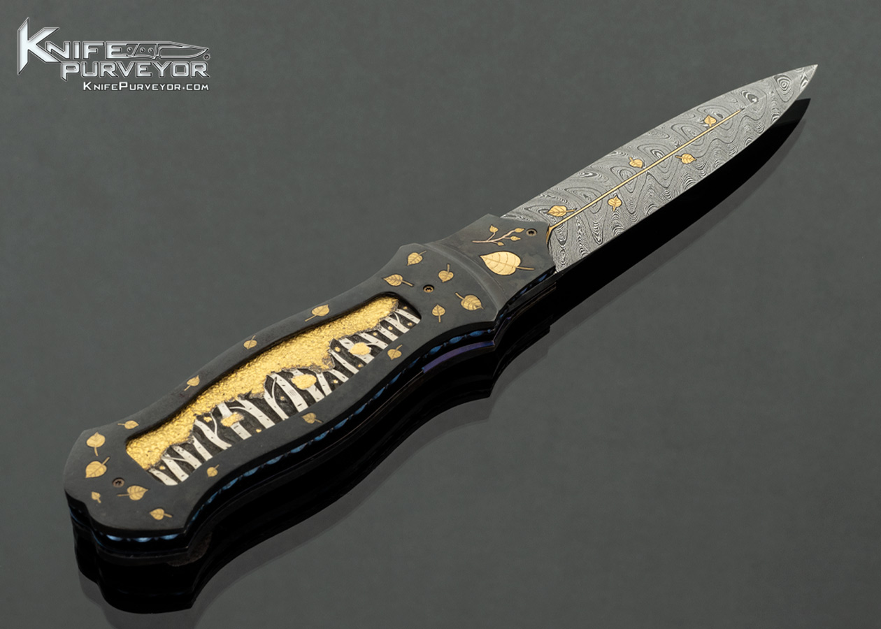 Rick Dunkerley Custom Knife “September in the Rockies” Featured in the 2024 AKI Catalog - Image 3