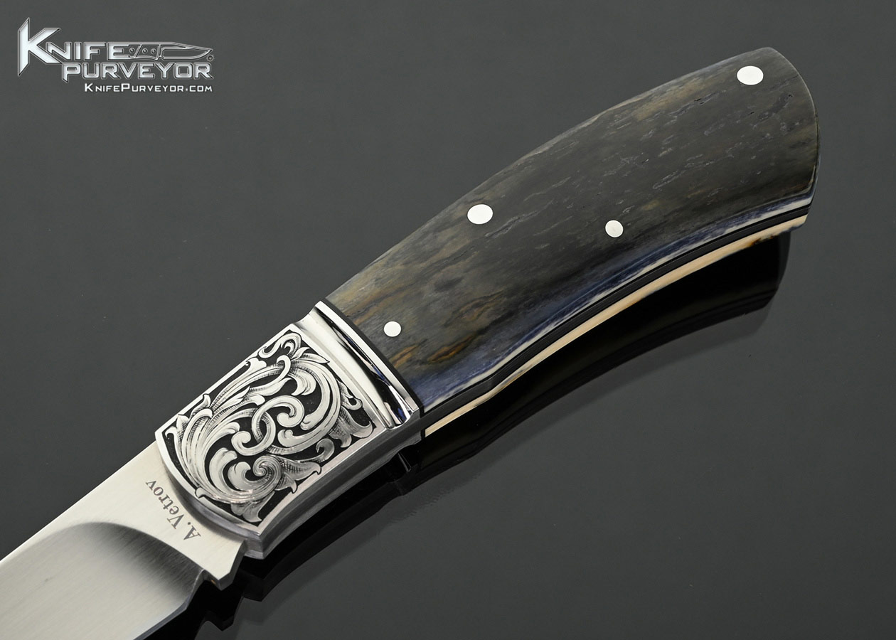 A.-Vetrov-Custom-Knife-Mammoth-and-Engraved-Native-Fixed-Blade-18396