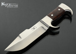Edmund-Davidson-Custom-Knife-Ironwood-Integral-1st-“Elmer-Keith”-Fixed-Blade-