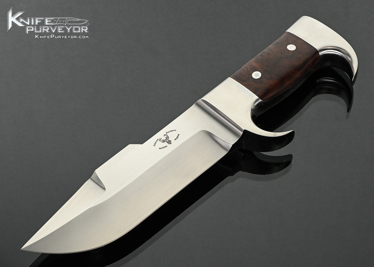Edmund-Davidson-Custom-Knife-Ironwood-Integral-1st-“Elmer-Keith”-Fixed-Blade-