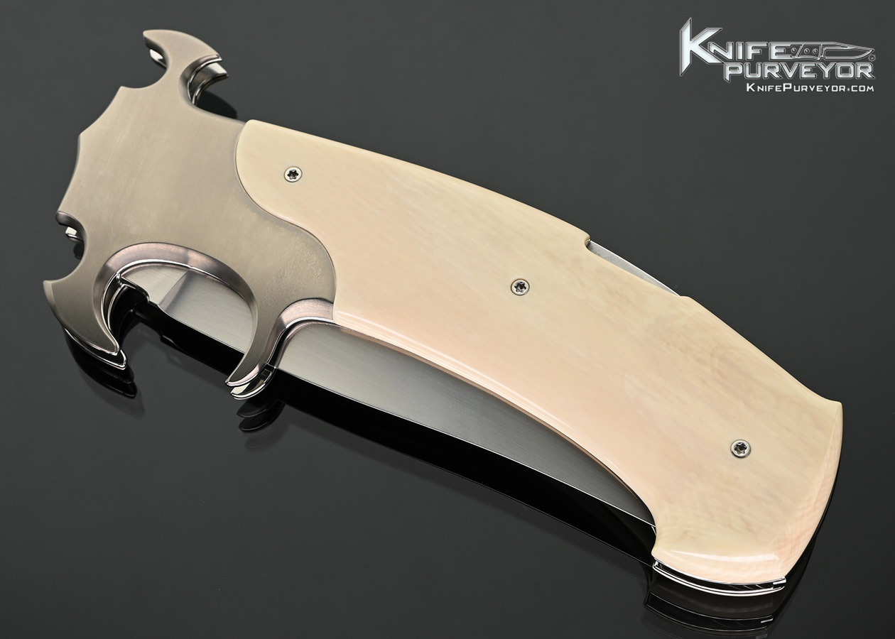 Fabrizio-Silvestrelli-(Silvester-Knives)-Custom-Knife-Mammoth-Sub-Hilt-Lockback-