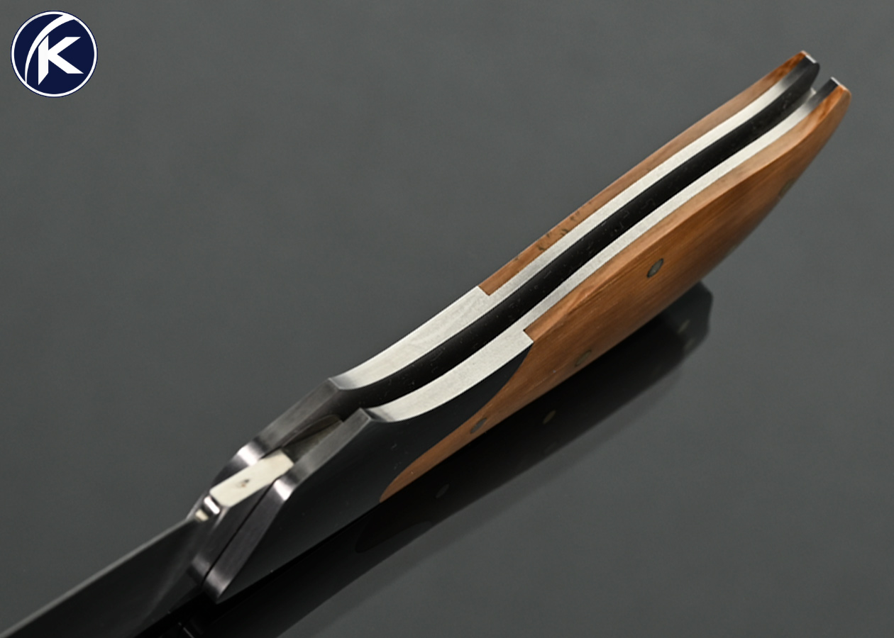 Jack Busfield Custom Knife Mammoth Semi Interframe Lockback - Image 5