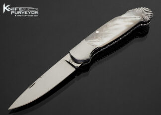 Ken-Steigerwalt-Custom-Knife-Mother-of-Pearl-Lockback-