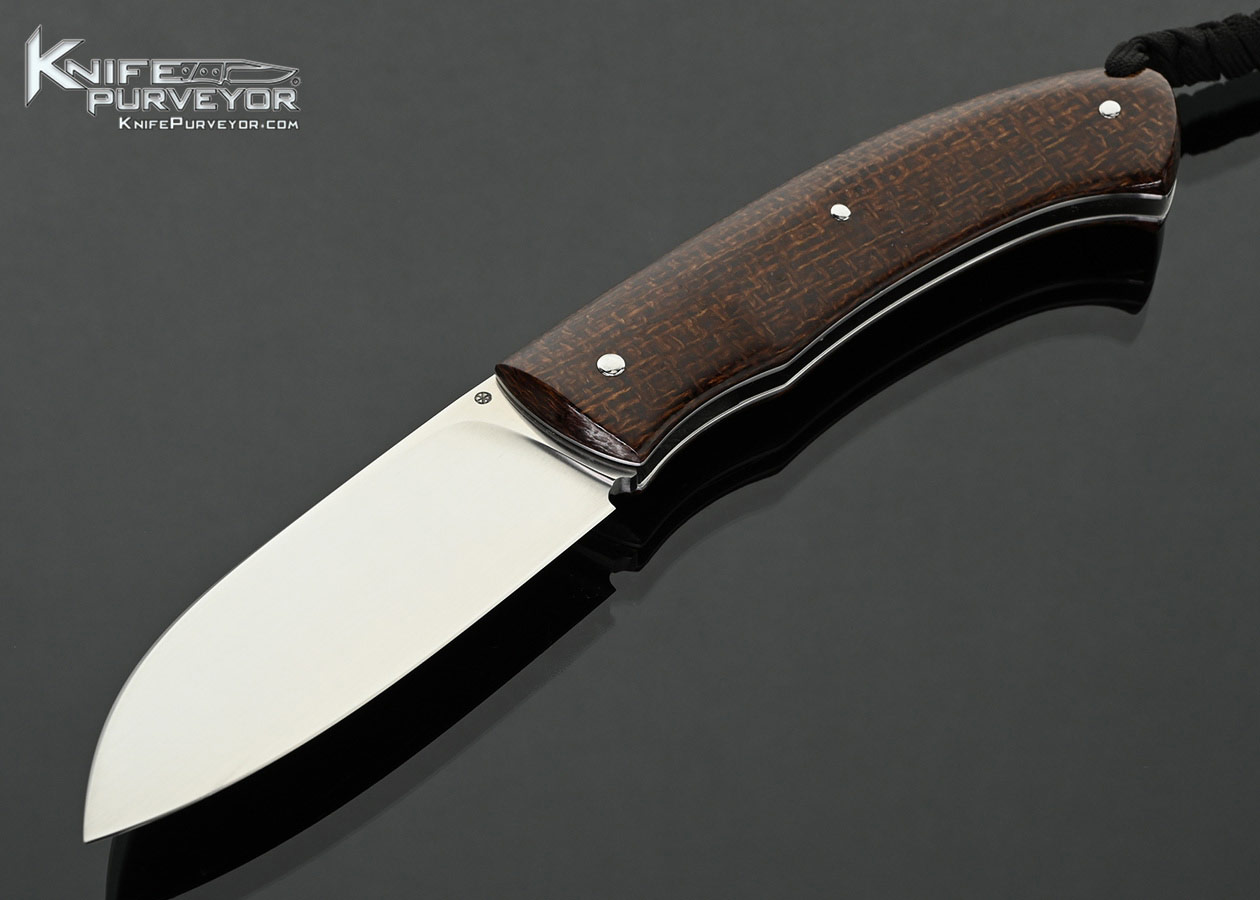 Raphael-Durand-Custom-Knife-“Morphale”-Micarta-Slip-Lock-