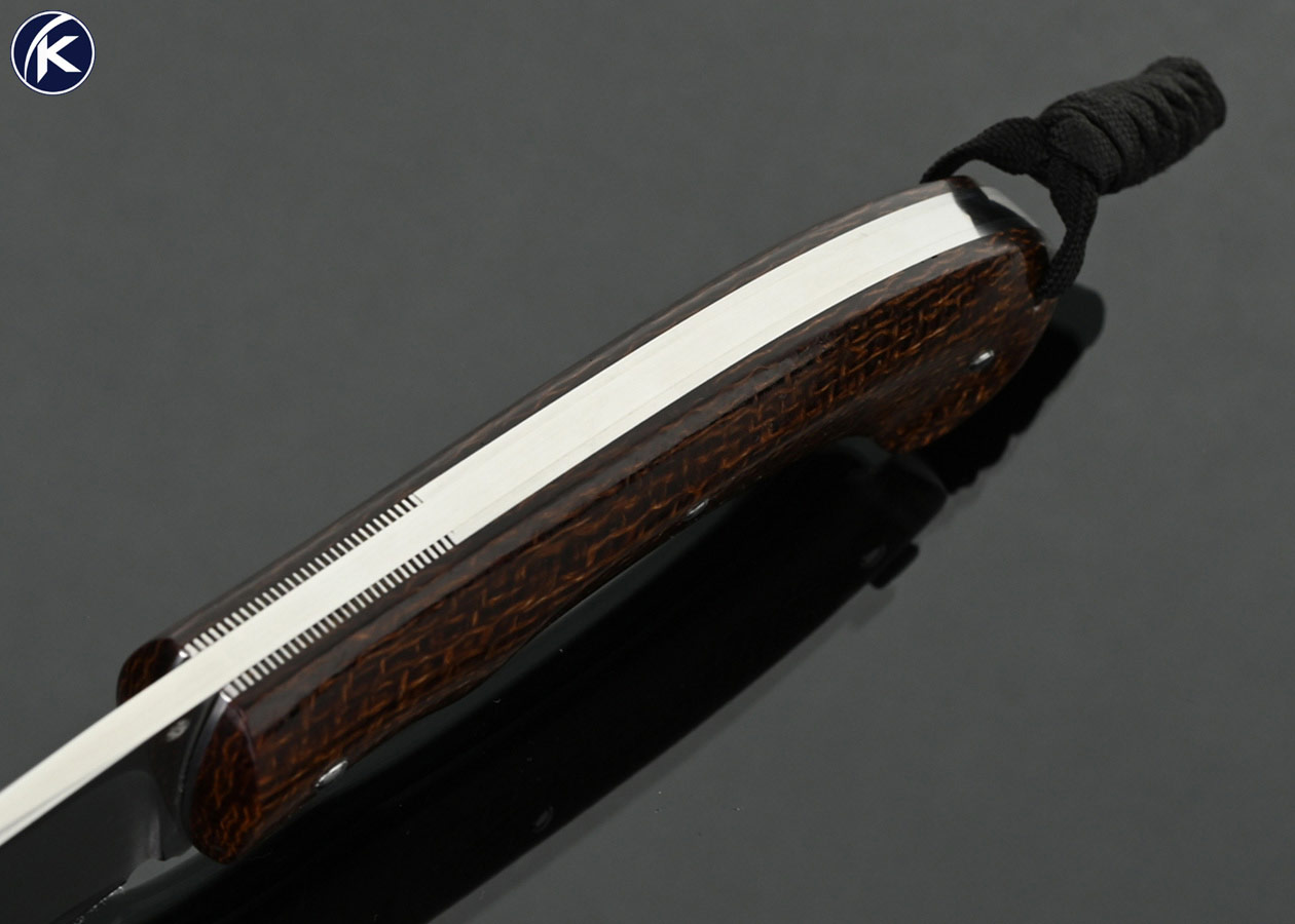 Raphael-Durand-Custom-Knife-“Morphale”-Micarta-Slip-Lock-