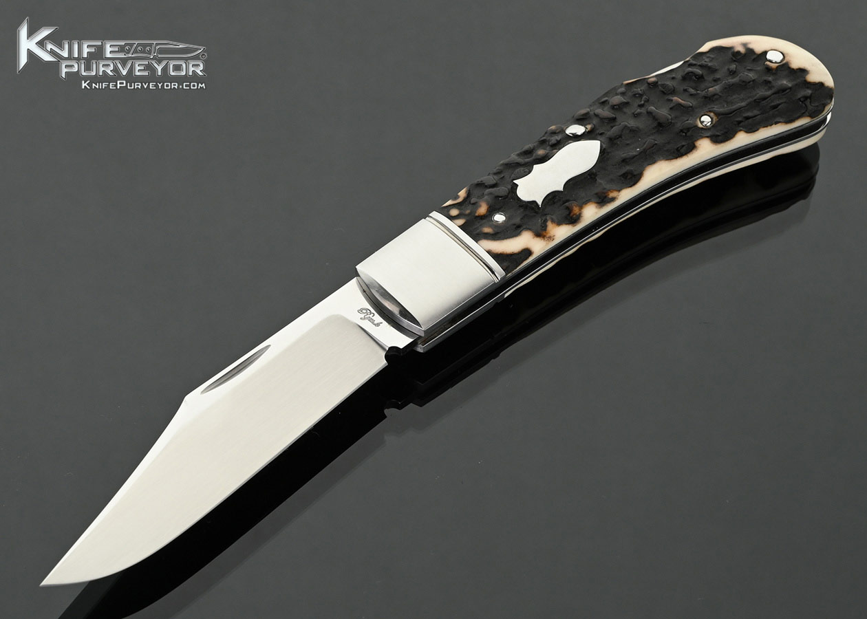 Ryuichi-Kawamura-Custom-Knife-Lanny’s-Clip-Stag-Lockback-