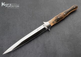 SR Johnson Custom Knife Mammoth Stiletto 15842