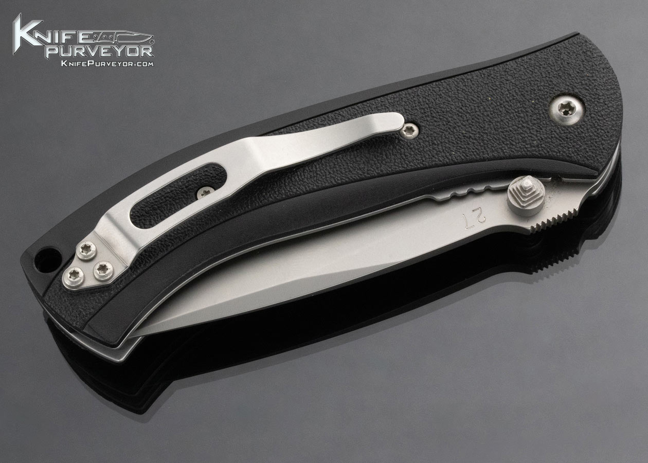 V&D Custom Knife Vallotton and Diskin Collaboration Double Action Automatic Scale Release Linerlock - Image 4