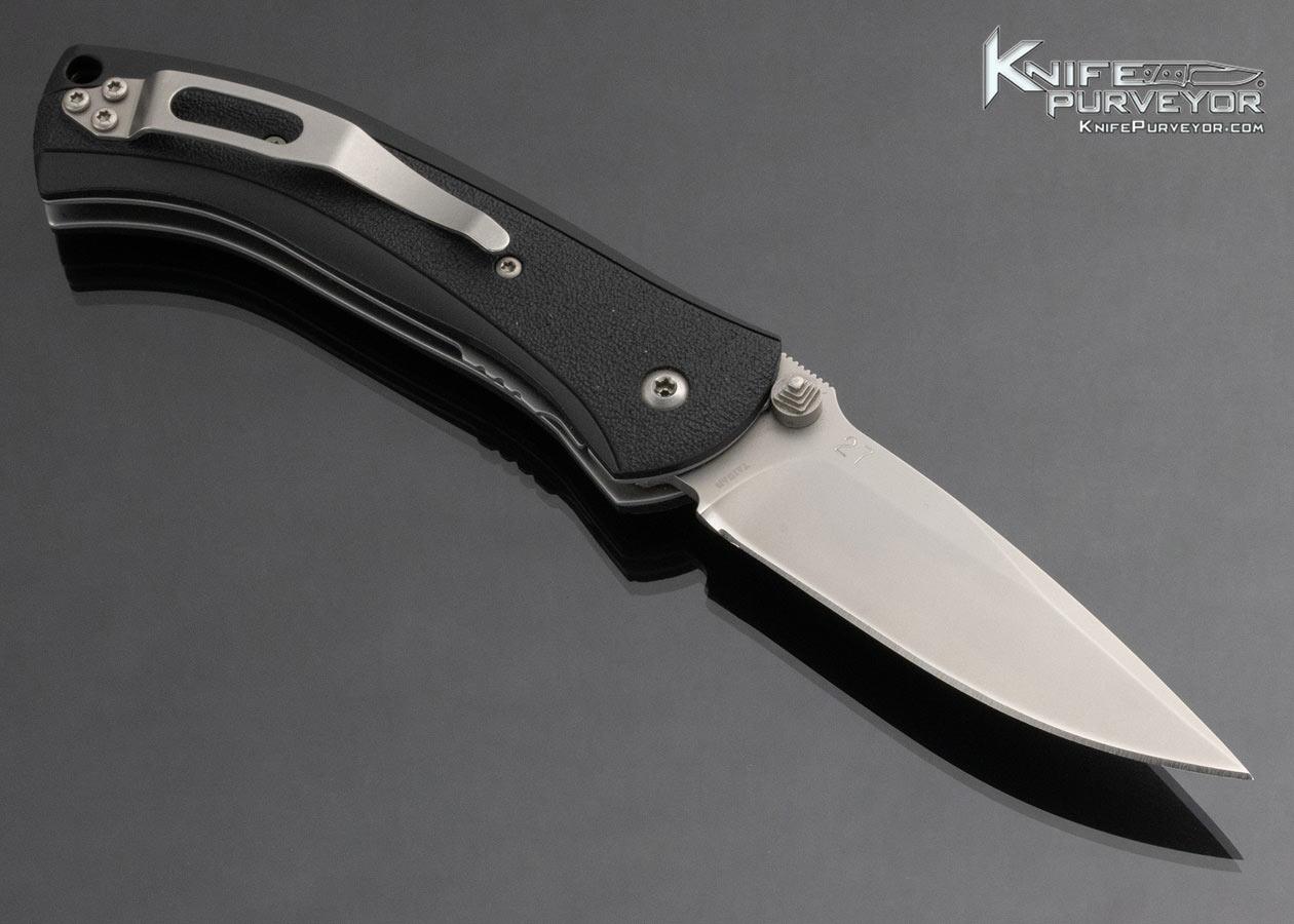 V&D Custom Knife Vallotton and Diskin Collaboration Double Action Automatic Scale Release Linerlock - Image 3