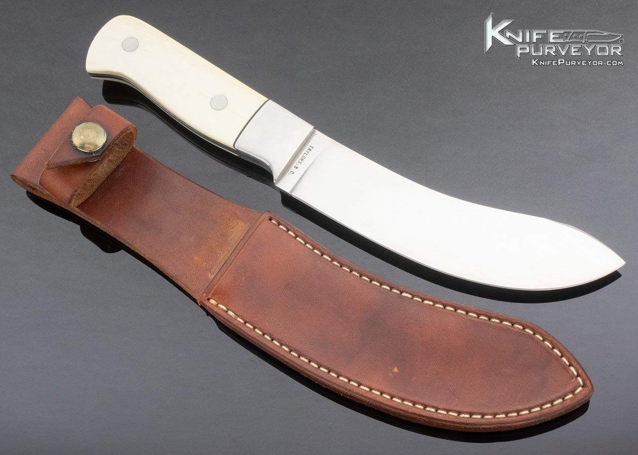Richard Bridwell Custom Knife Upswept Skinner - Image 3