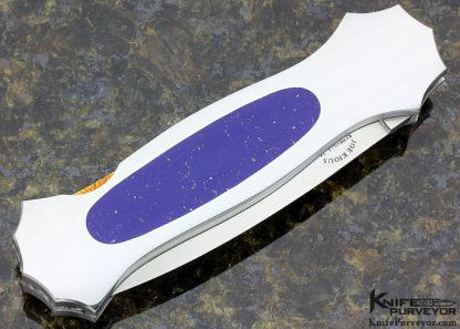 Joe Kious Custom Knife Lapis Lazuli Lockback Dagger III - Image 5