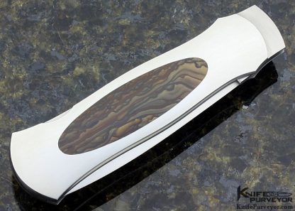 Warren Osborne Custom Knife Biggs Jasper Interframe Lockback - Image 6