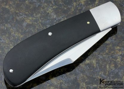 Mike Tison Custom Knife Micarta Slip Joint - Image 4
