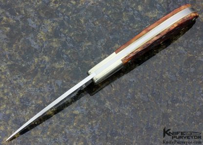 Tony Bose Custom Knife Jigged Bone Slipjoint - Image 4
