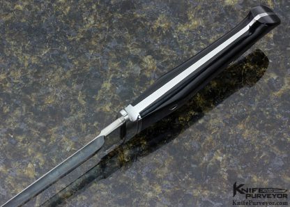 Dietmar Kressler Custom Knife Symmetrical Spear Point - Image 5