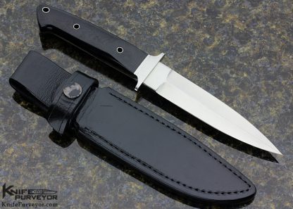 Dietmar Kressler Custom Knife Symmetrical Spear Point - Image 3