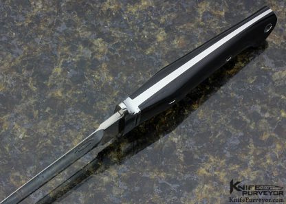 Dietmar Kressler Custom Knife Symmetrical Spear Point - Image 4