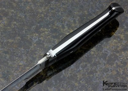 Dietmar Kressler Custom Knife Semi Integral Asymmetrical Spear Point - Image 5