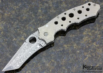 Pat Crawford Custom Knife Titanium Triumph Frame Lock