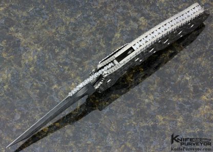 Pat Crawford Custom Knife Titanium Triumph Frame Lock - Image 4