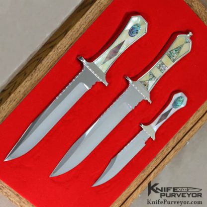 Bill Johnson Custom Knives Presentation Bowies - Image 5