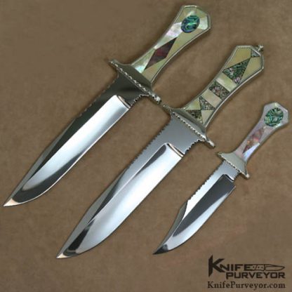 Bill Johnson Custom Knives Presentation Bowies