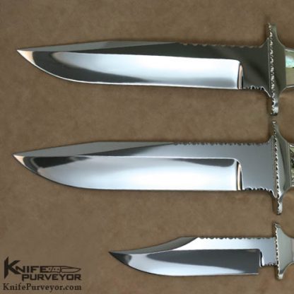 Bill Johnson Custom Knives Presentation Bowies - Image 2