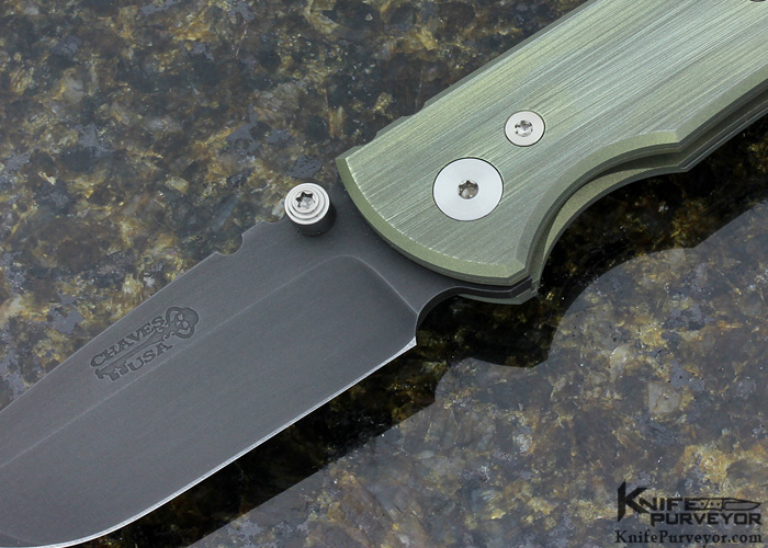 Ramon Chavez Custom Knife "Full Custom" Redencion Street Linerlock #21 - Image 2