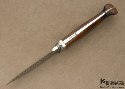 Bob Dozier Custom Knife Desert Ironwood Loveless Style Drop Point Hunter - Image 4