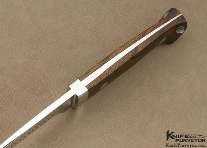 Bob Dozier Custom Knife Desert Ironwood Loveless Style Drop Point Hunter - Image 3