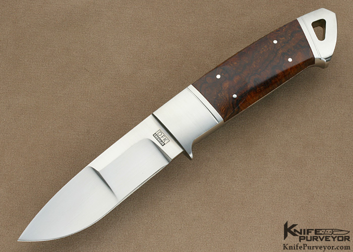 Dietmar Kressler Custom Knife Desert Ironwood Integral Pro Hunter