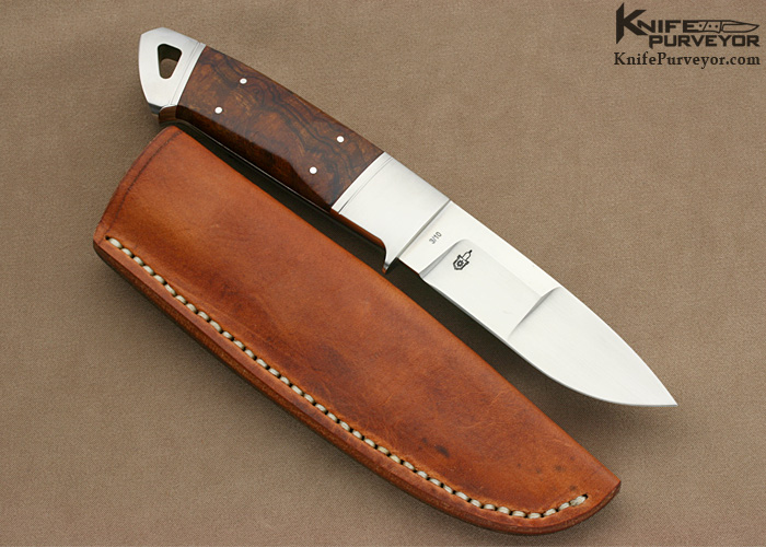 Dietmar Kressler Custom Knife Desert Ironwood Integral Pro Hunter - Image 6