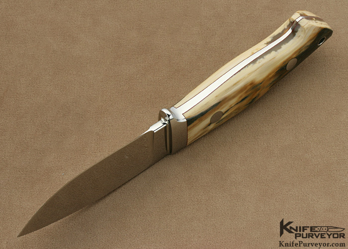 John Young Custom Knife Drop Point Hunter - Image 4